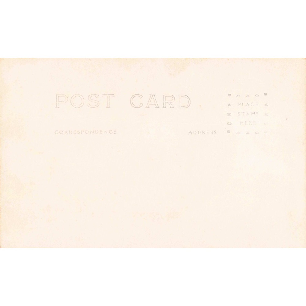Vintage Luttrull's Radio Staff WGBF Broadcasting RPPC AZO Real Photo Postcard - Picture 2 of 2